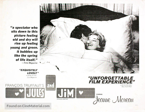 Jules Et Jim - Movie Poster