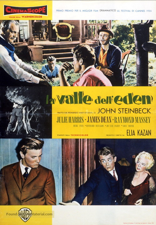 East of Eden - Italian poster