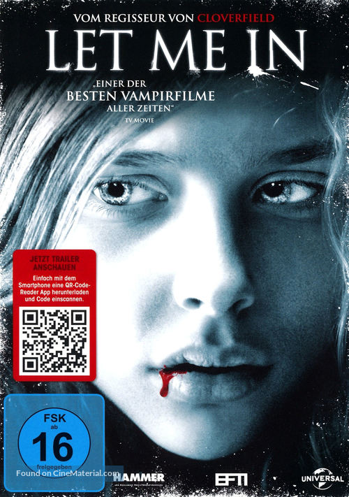 Let Me In - German DVD movie cover