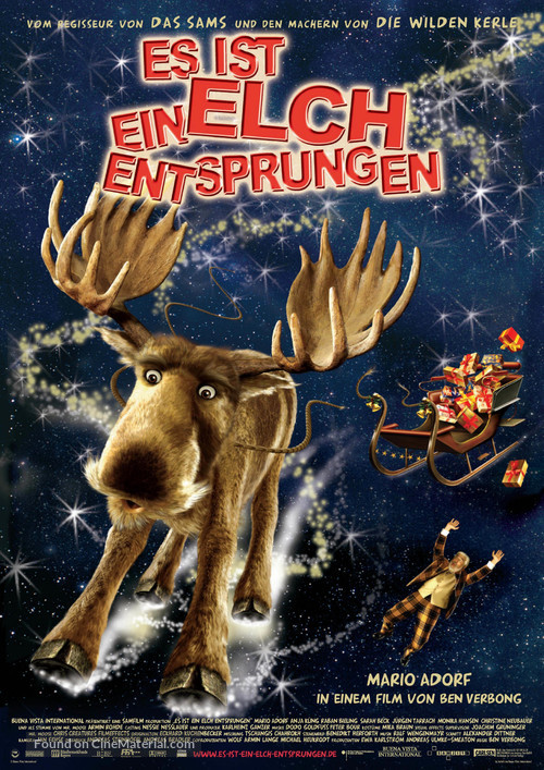 Es ist ein Elch entsprungen - German Movie Poster