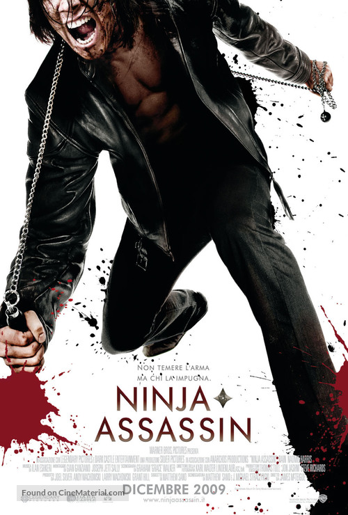 Ninja Assassin - Italian Movie Poster