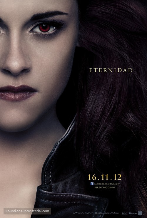 The Twilight Saga: Breaking Dawn - Part 2 - Mexican Movie Poster