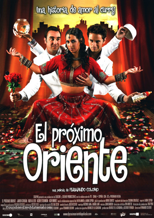 El pr&oacute;ximo oriente - Spanish Movie Poster