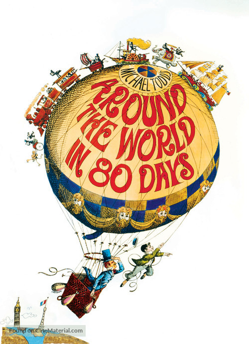 Around the World in Eighty Days - Movie Poster