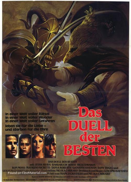 I Paladini - storia d&#039;armi e d&#039;amori - German Movie Poster