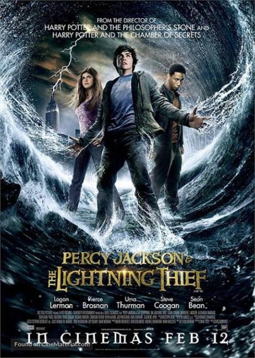 Percy Jackson &amp; the Olympians: The Lightning Thief - British Movie Poster