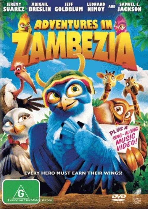 Zambezia - Australian DVD movie cover