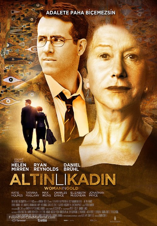 Woman in Gold - Turkish Movie Poster