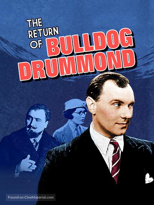 The Return of Bulldog Drummond - British Movie Cover