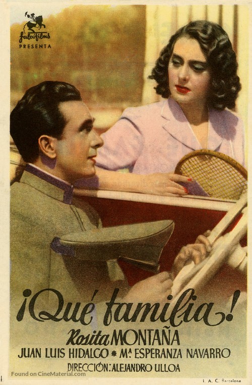 &iexcl;Qu&eacute; familia! - Spanish Movie Poster