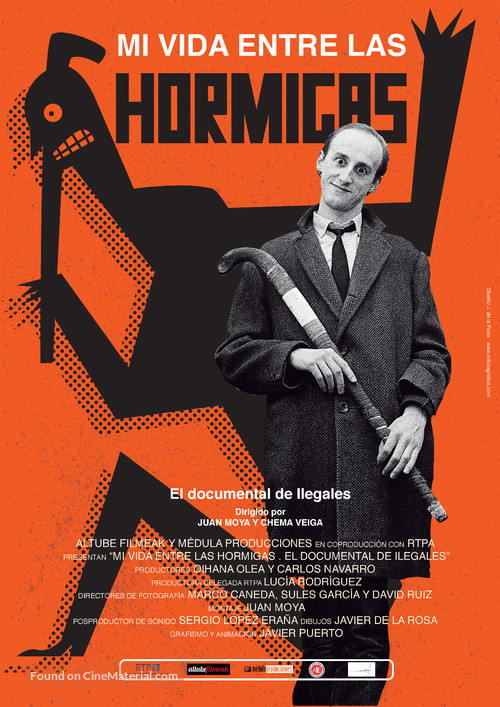 Mi vida entre las hormigas - Spanish Movie Poster