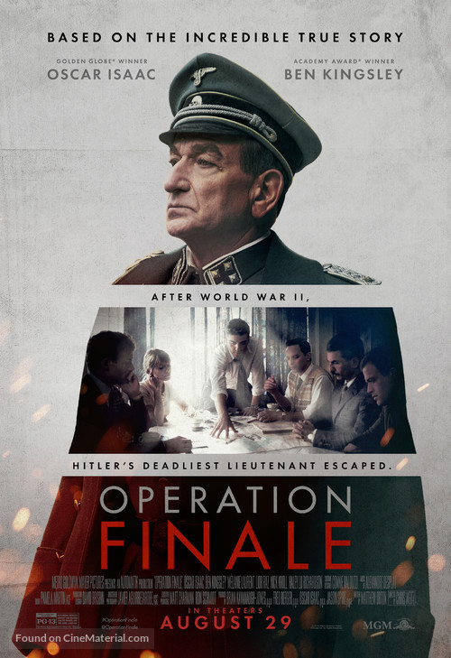 Operation Finale - Movie Poster