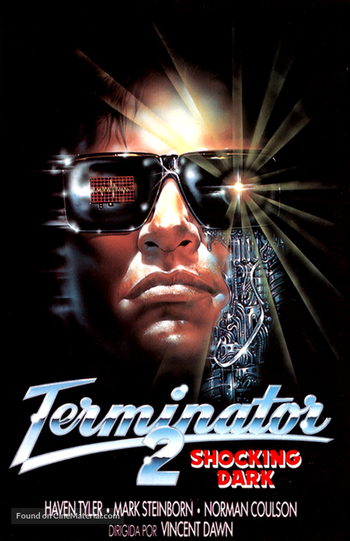 Terminator II - Mexican Movie Cover