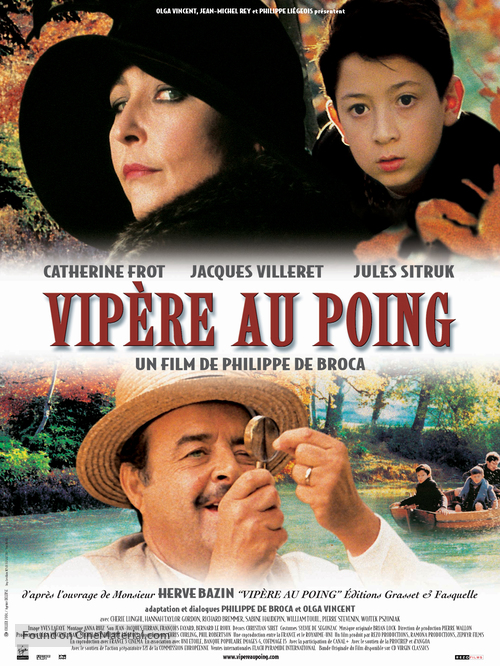 Vip&egrave;re au poing - French Movie Poster