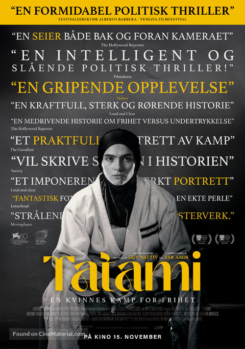 Tatami - Norwegian Movie Poster