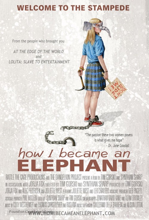 How I Became an Elephant - Movie Poster