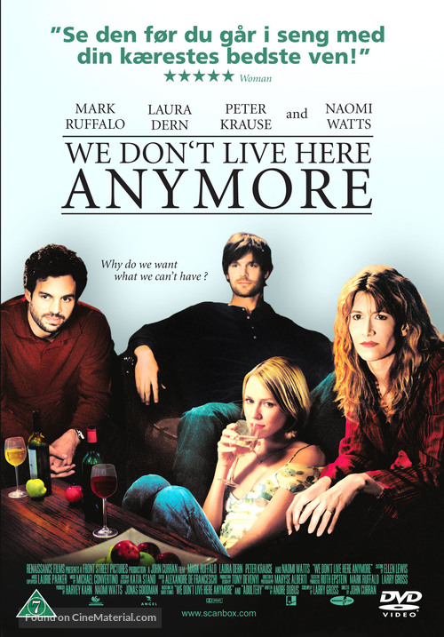 We Don&#039;t Live Here Anymore - Danish poster