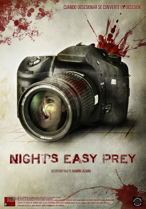 Night&#039;s Easy Prey - Spanish Movie Poster