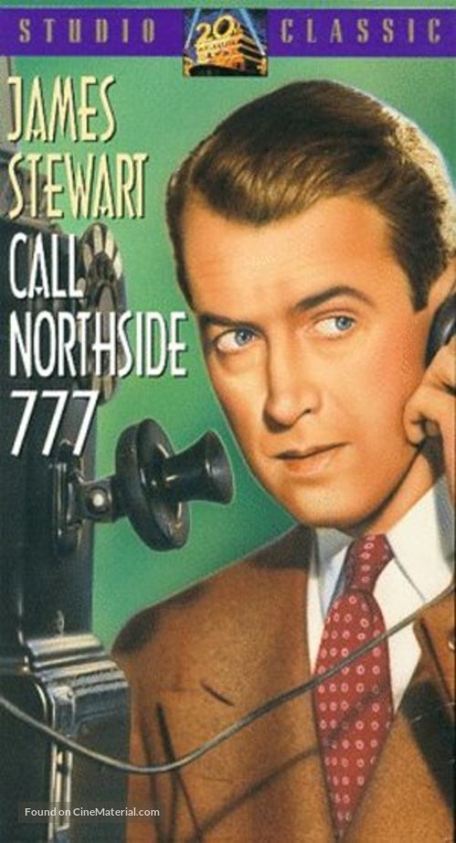 Call Northside 777 - VHS movie cover