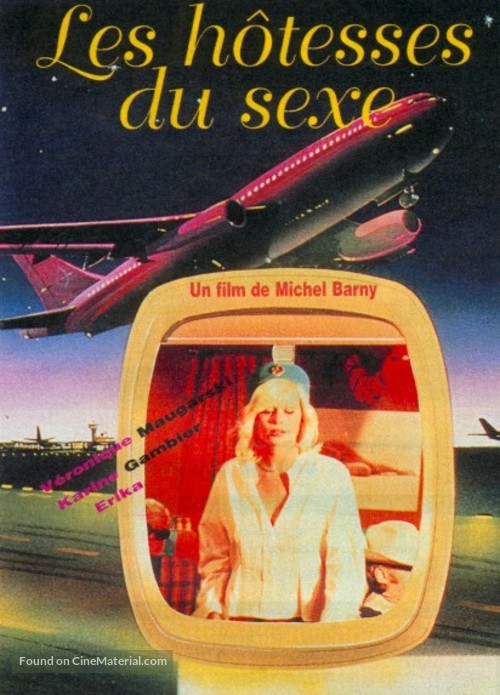 Les h&ocirc;tesses du sexe - French DVD movie cover