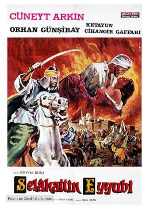 Selahattin eyyubi - Turkish Movie Poster