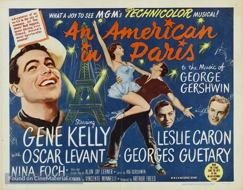 An American in Paris - Movie Poster