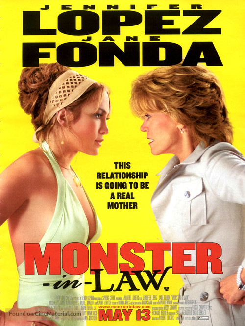 Monster In Law - British Movie Poster