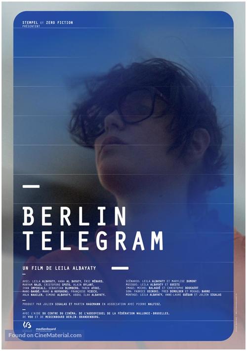Berlin Telegram - Belgian Movie Poster