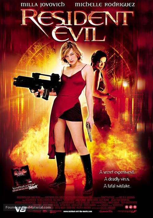 Resident Evil - Dutch Movie Poster