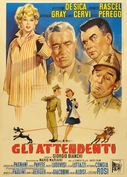 Gli attendenti - Italian Movie Poster