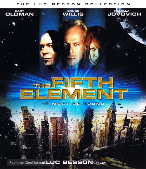 The Fifth Element - Dutch Blu-Ray movie cover