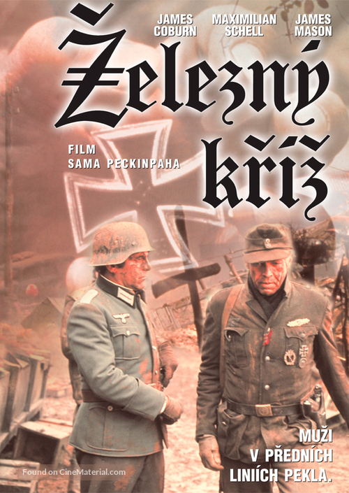 Cross of Iron - Czech DVD movie cover