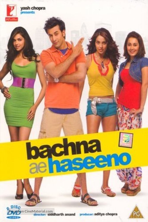 Bachna Ae Haseeno - British DVD movie cover