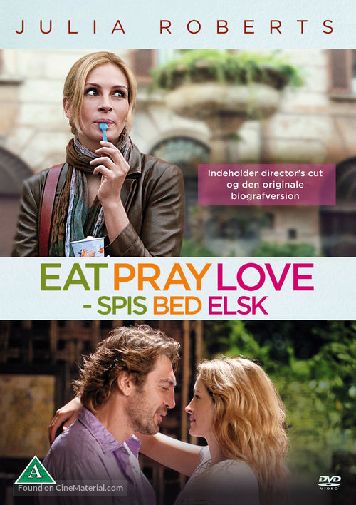 Eat Pray Love - Danish Movie Cover