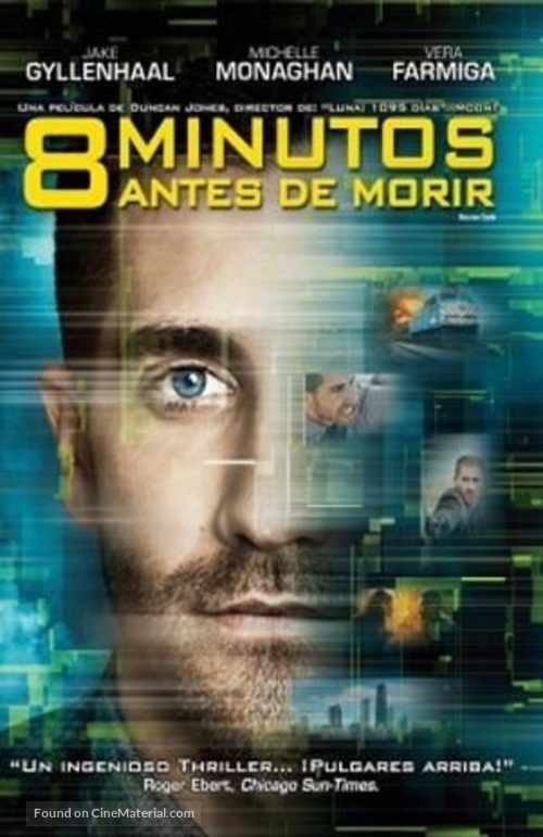 Source Code - Mexican DVD movie cover