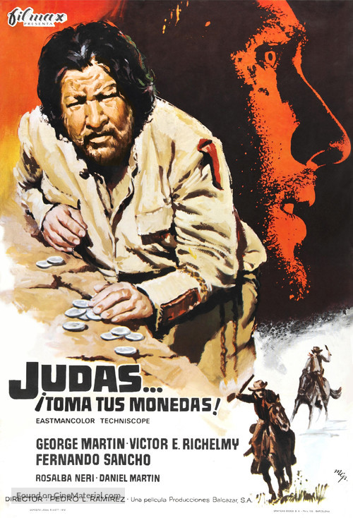 Judas... &iexcl;toma tus monedas! - Spanish Movie Poster