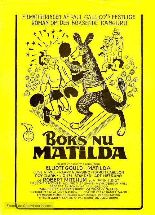 Matilda - Danish Movie Poster