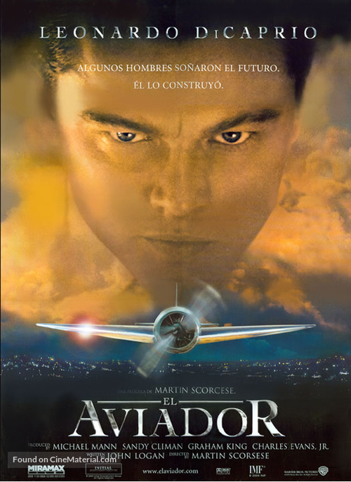 The Aviator - Mexican Movie Poster