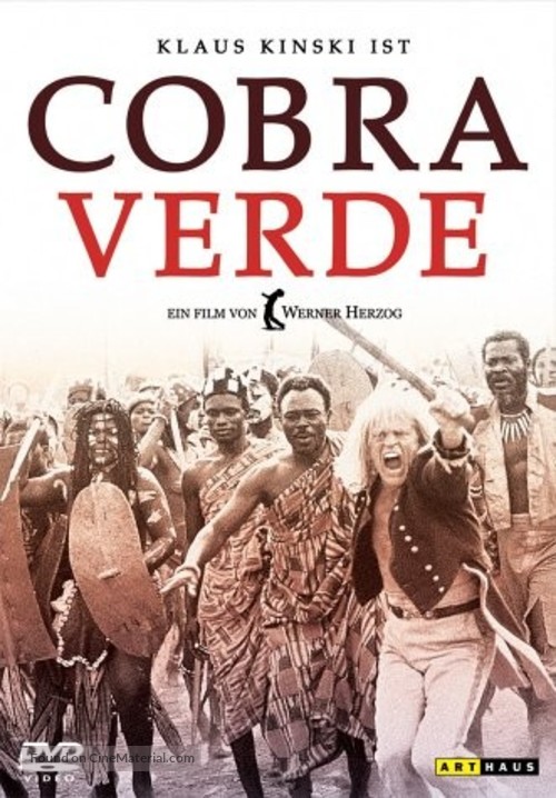 Cobra Verde - German DVD movie cover