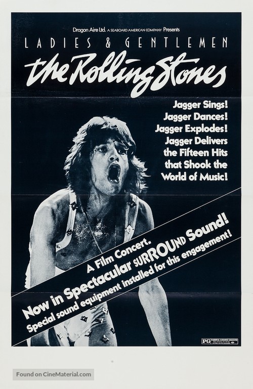 Ladies and Gentlemen: The Rolling Stones - Movie Poster