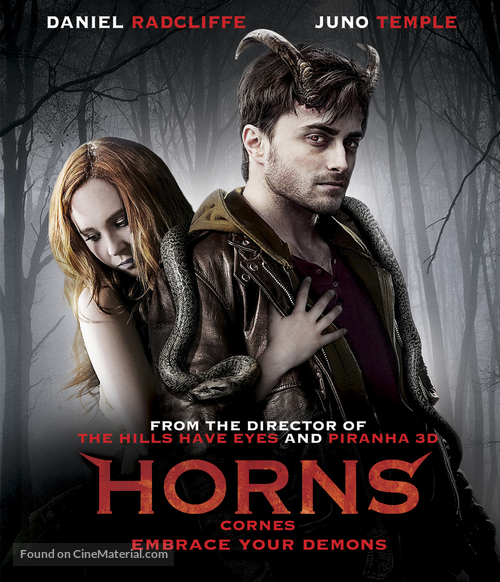 Horns - Canadian Blu-Ray movie cover