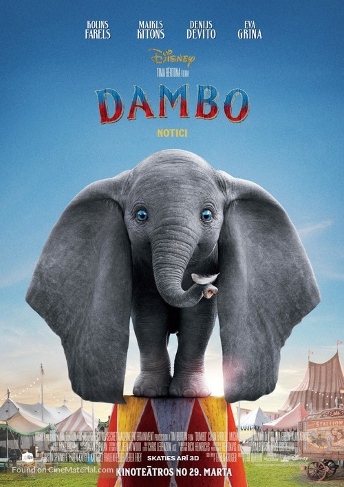Dumbo - Latvian Movie Poster