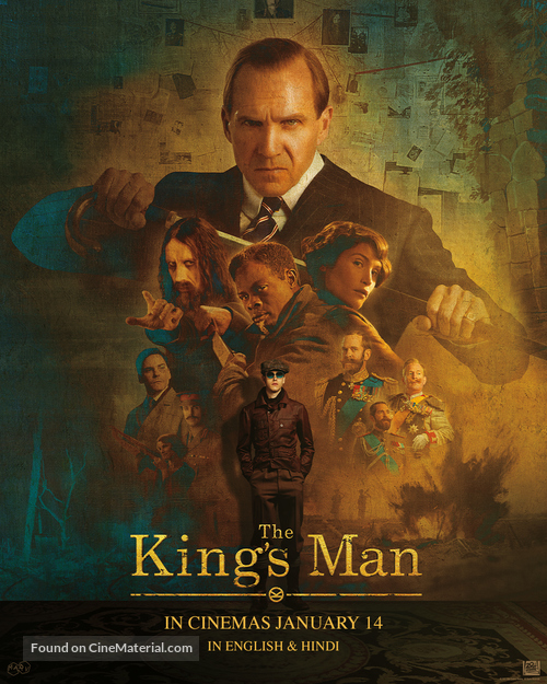 The King&#039;s Man - Indian Movie Poster