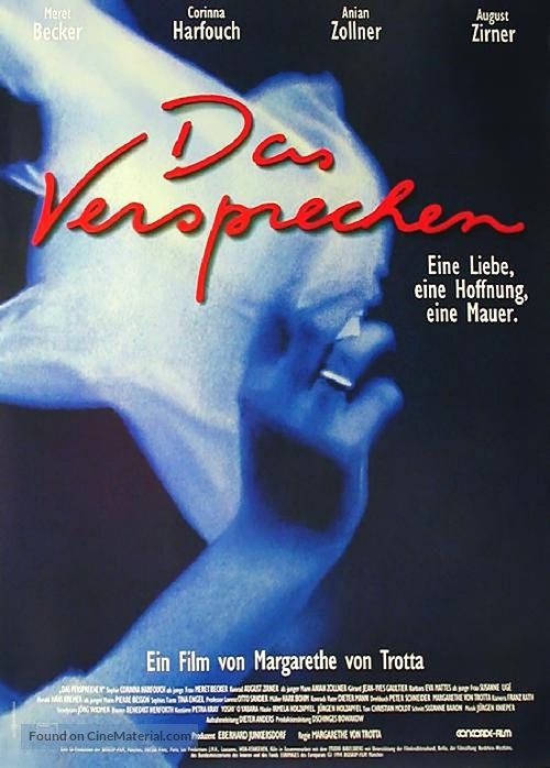 Das Versprechen - German Movie Poster