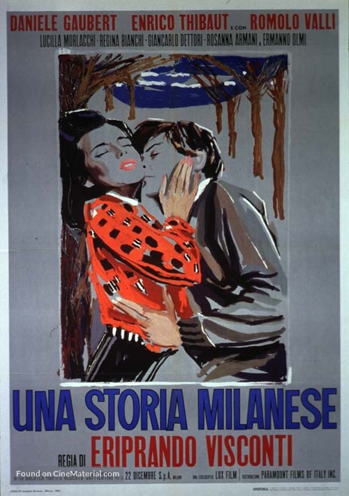 Una storia milanese - Italian Movie Poster