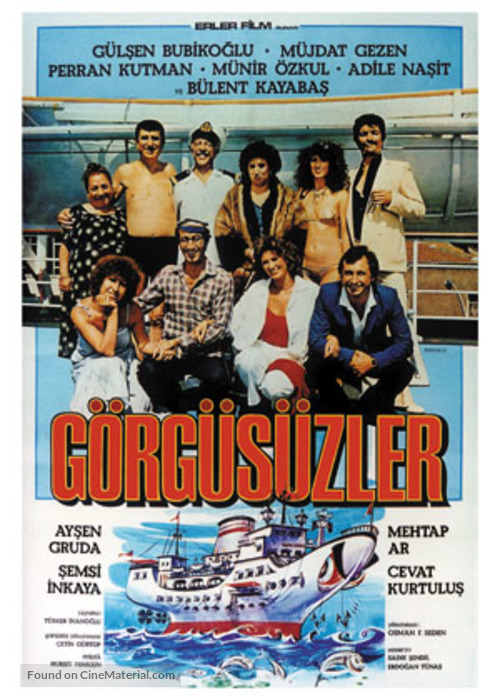 G&ouml;rg&uuml;s&uuml;zler - Turkish poster