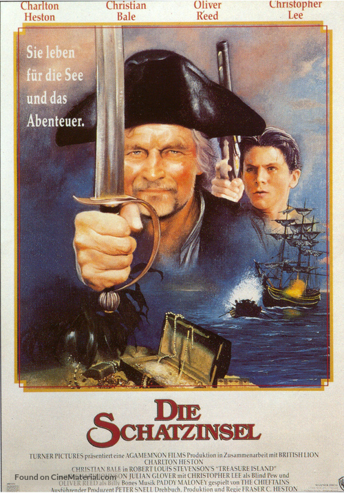 Treasure Island - German Movie Poster