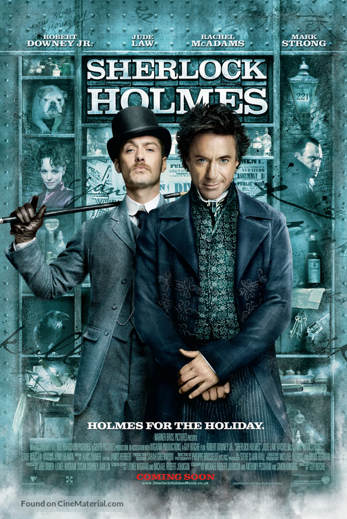 Sherlock Holmes - British Movie Poster