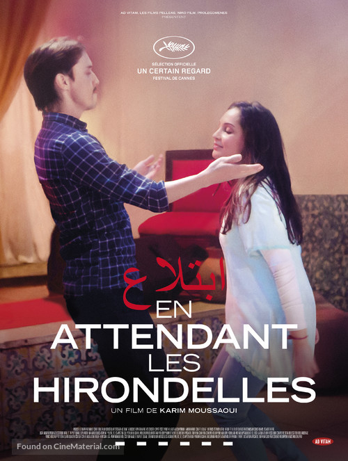 En attendant les hirondelles - French Movie Poster