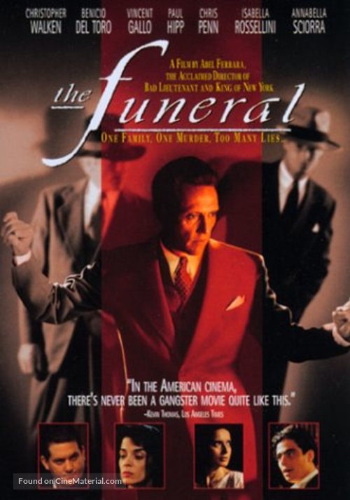 The Funeral - DVD movie cover